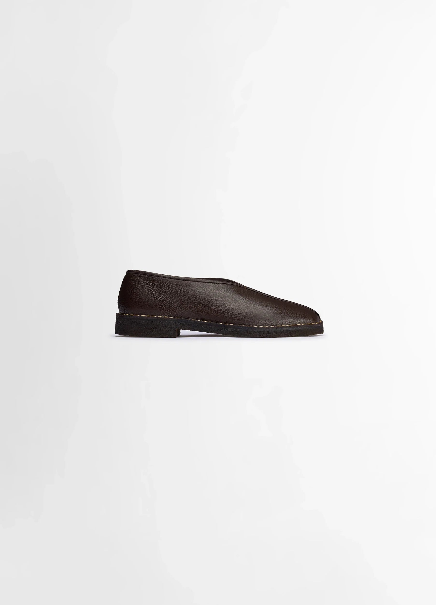 PIPED CREPE SLIPPERS