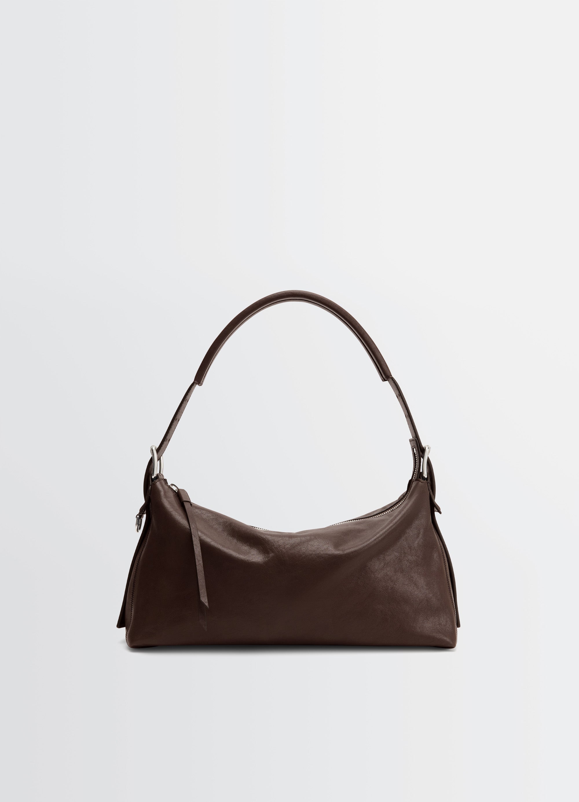 BELTED BAGUETTE BAG