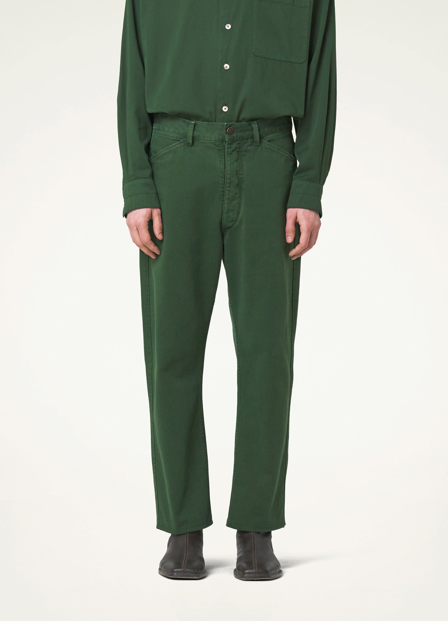 CURVED 5 POCKET PANTS