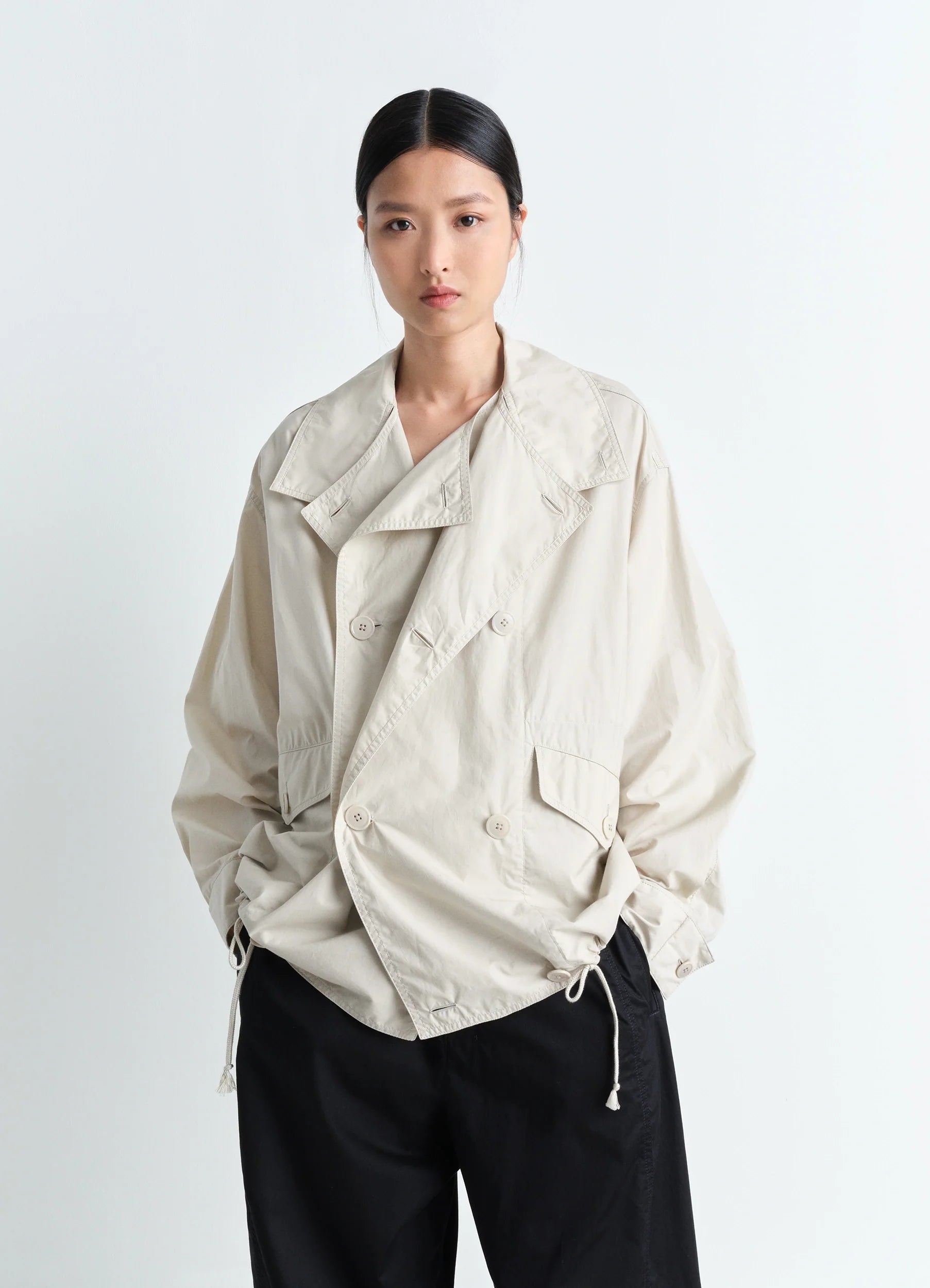 DOUBLE FLAP LIGHT BLOUSON
