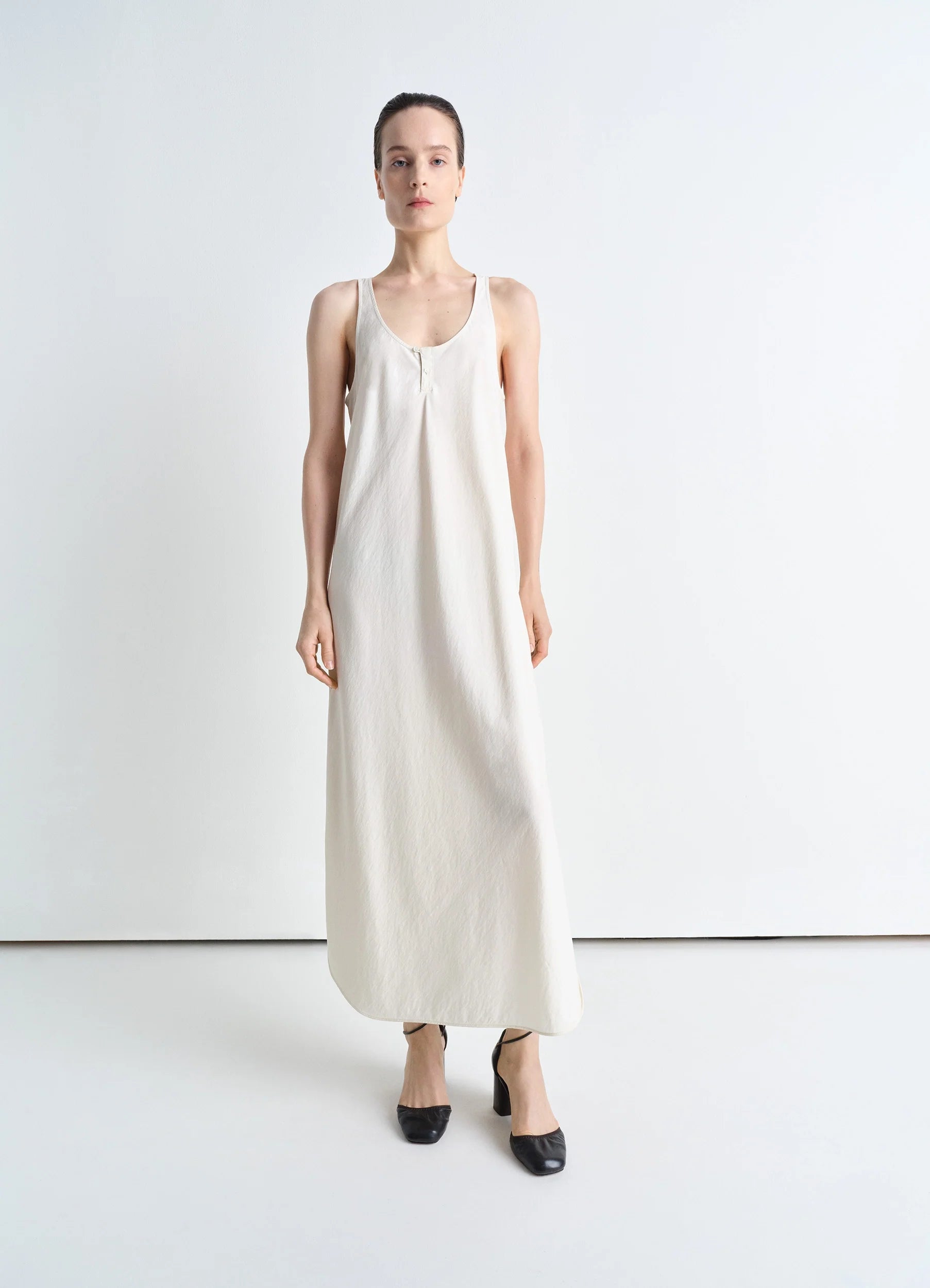 BIAS CUT TANK DRESS