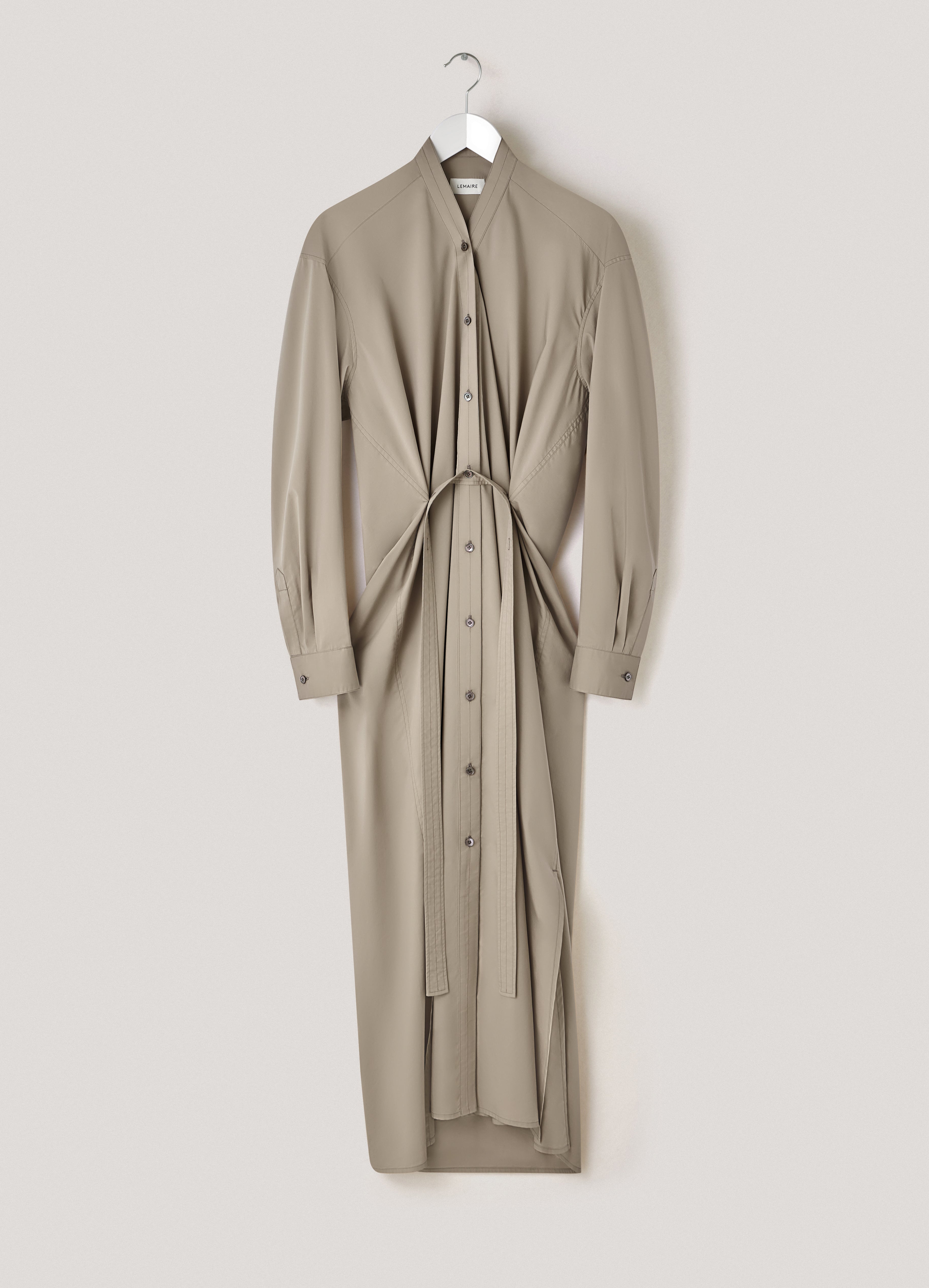 TILTED SHIRT DRESS