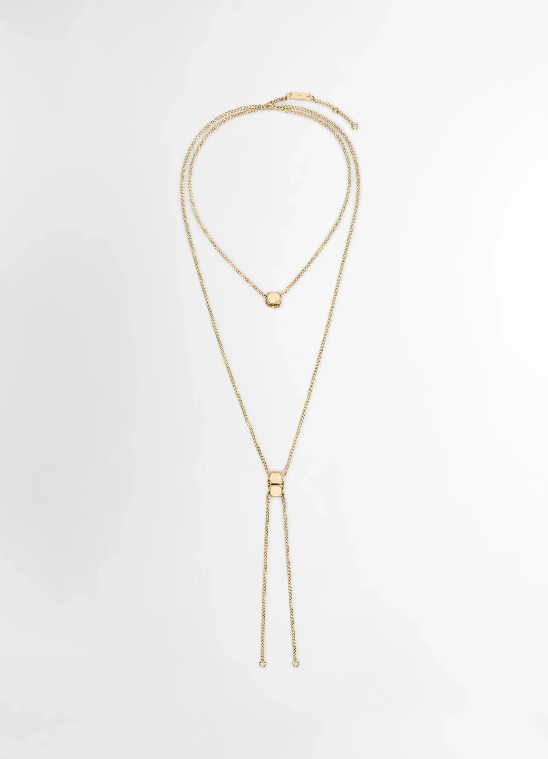 ABACUS BOLO TIE GOLD