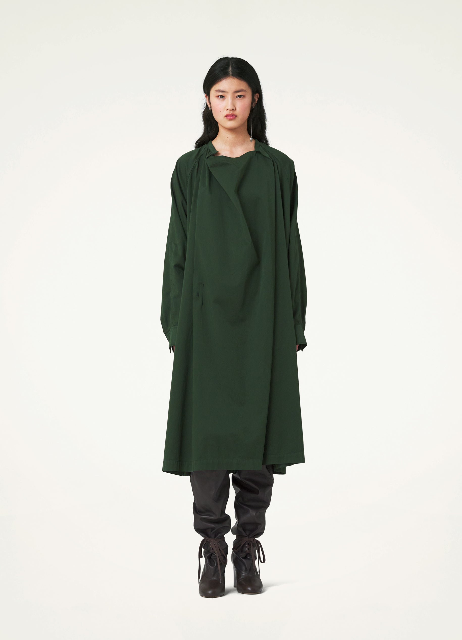 TWISTED BLOUSE DRESS