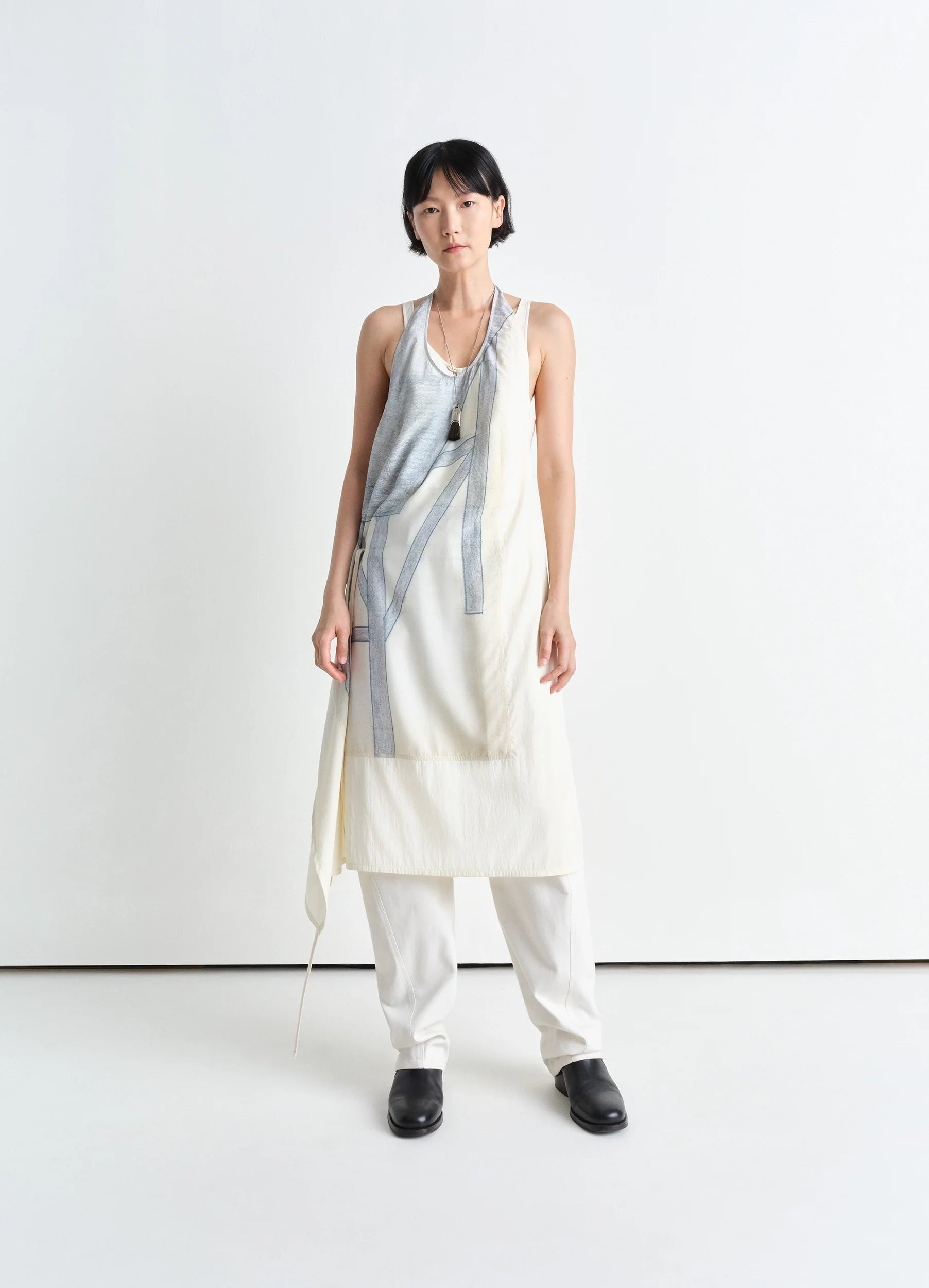 PHILIPPE WEISBECKER APRON DRESS