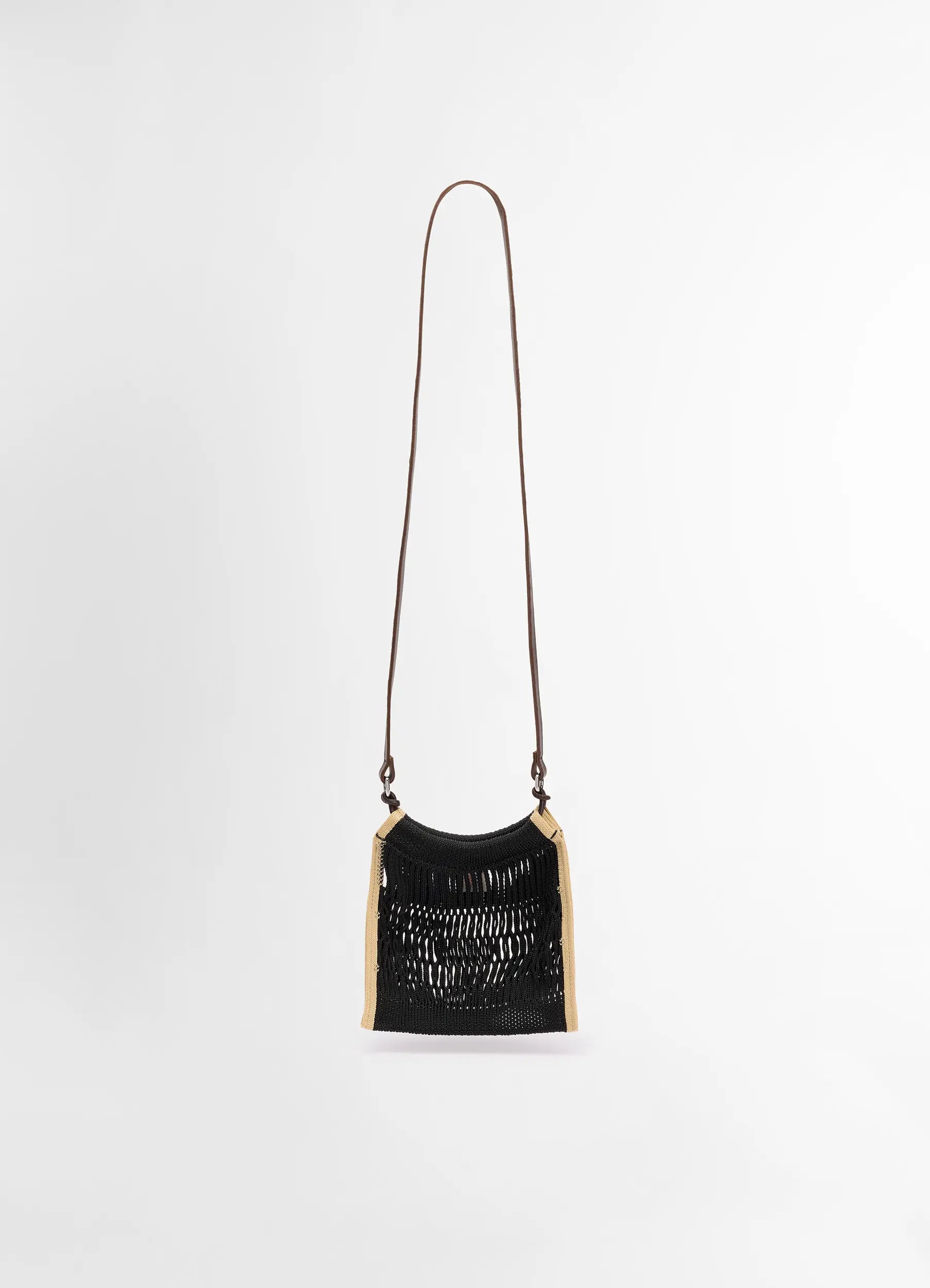 MINI CROSSBODY FILT NET BAG