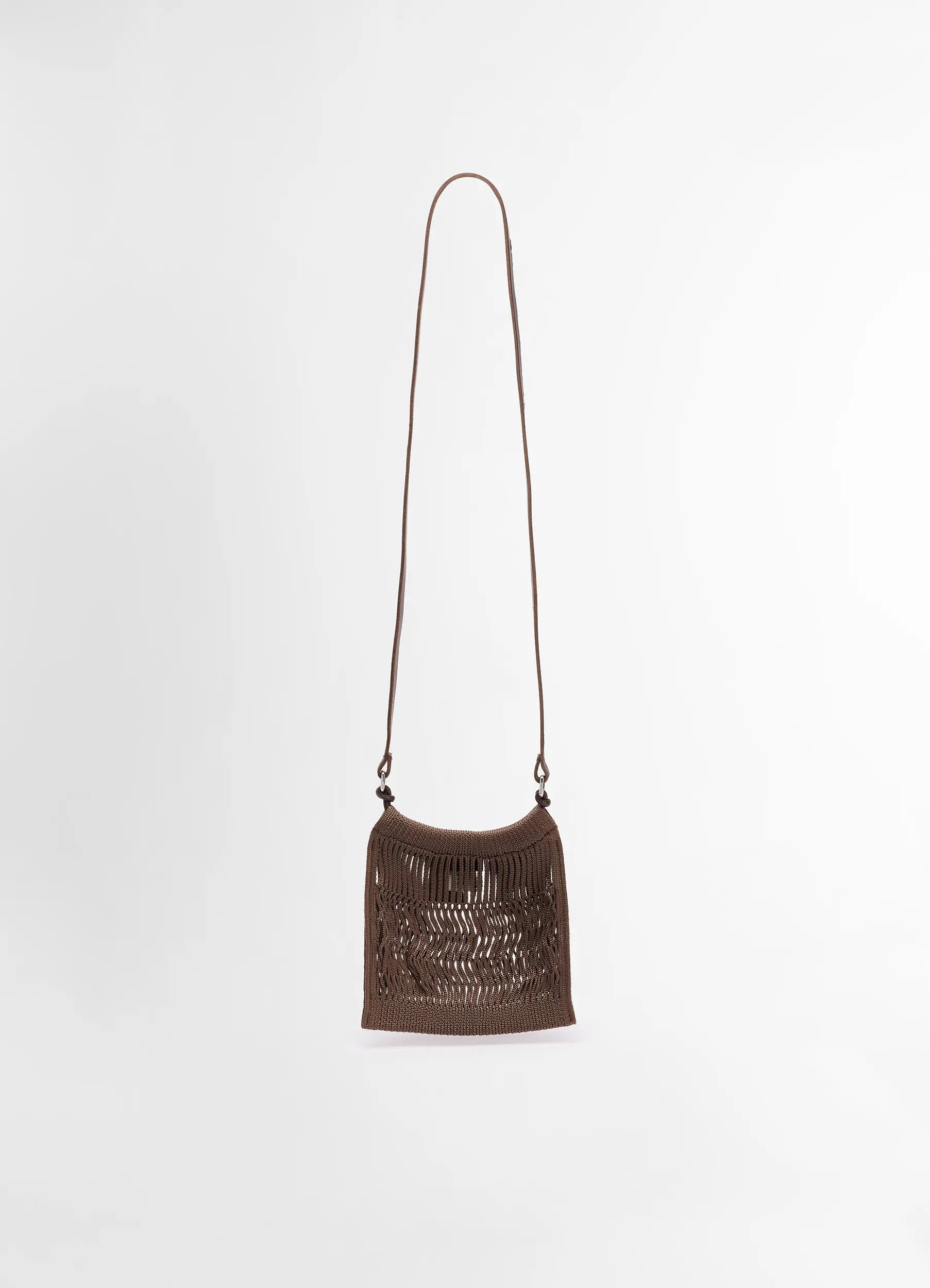 MINI CROSSBODY FILT NET BAG