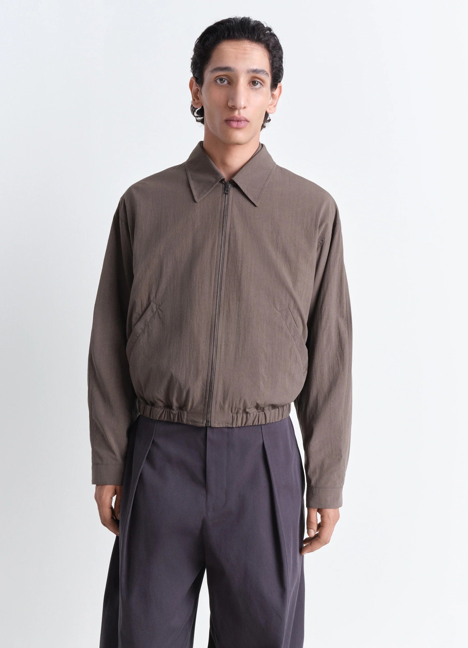 ZIPPED BLOUSON