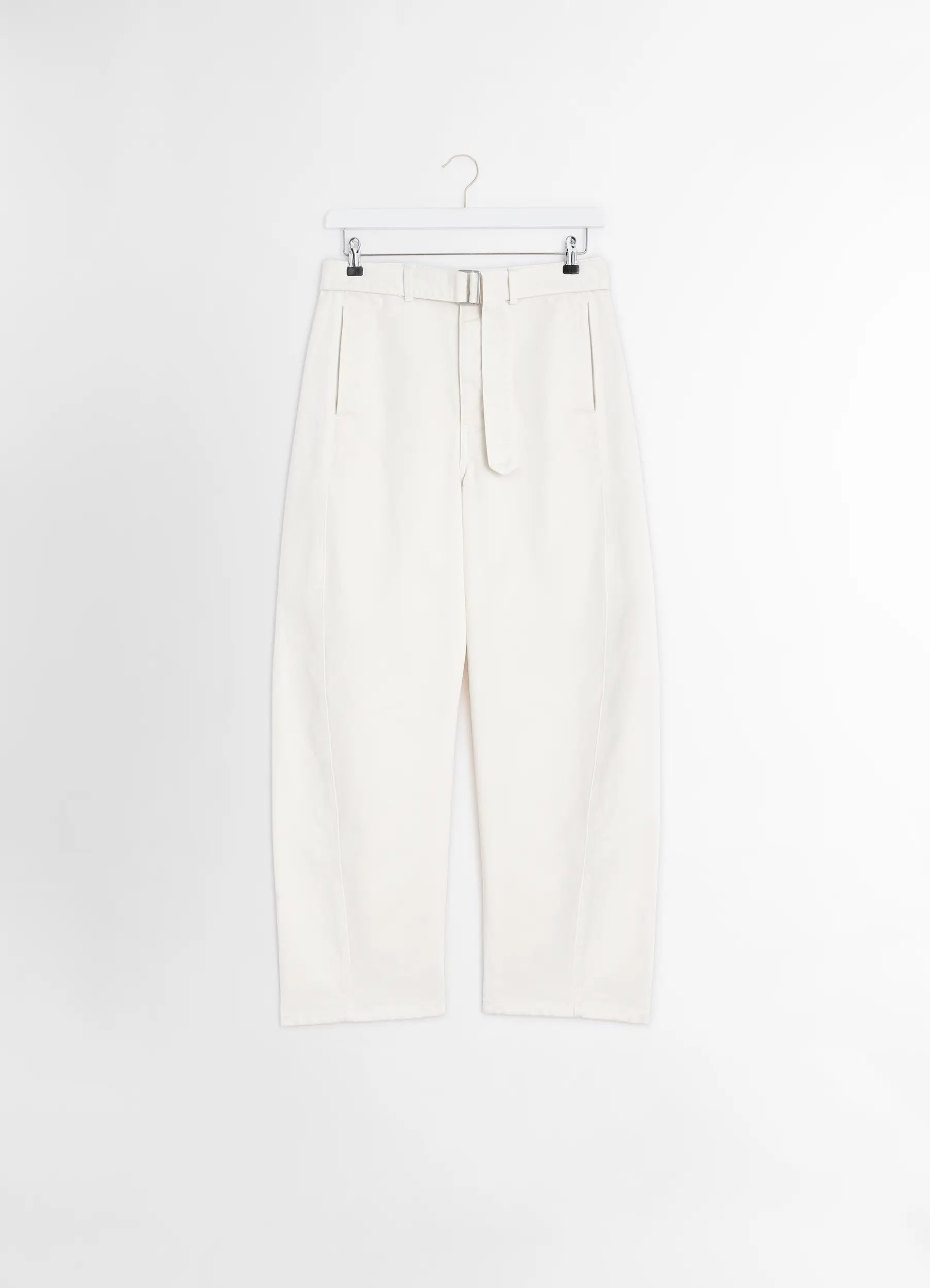 TWISTED BELTED PANTS