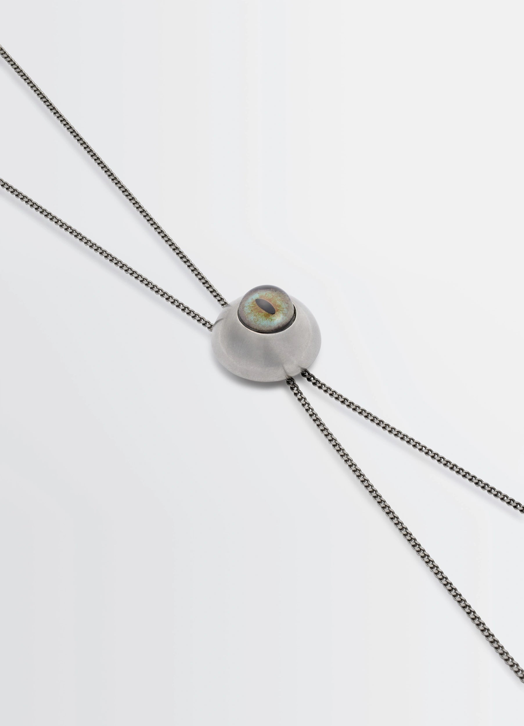 CAT EYE RATTLE BOLO TIE