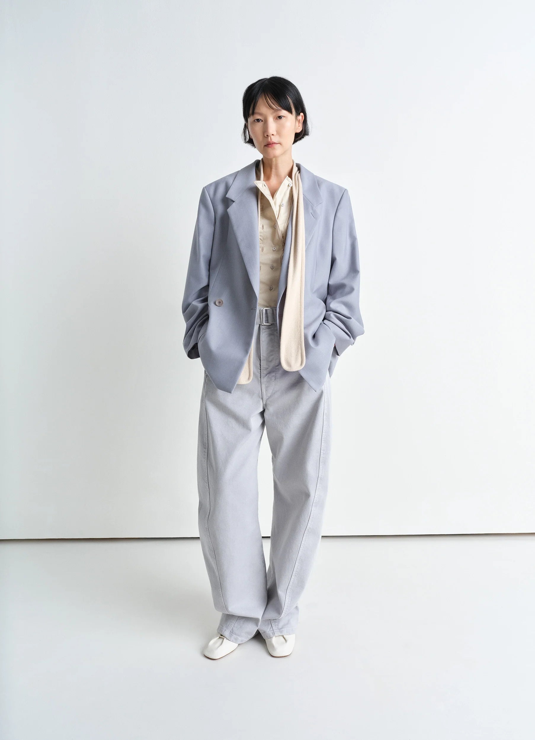 DOUBLE BREASTED TAILORED JACKET